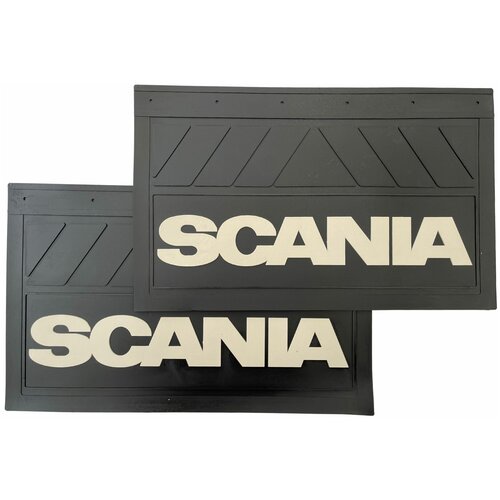 Брызговики на грузовик SCANIA прицеп задние 580х360 LUX 9