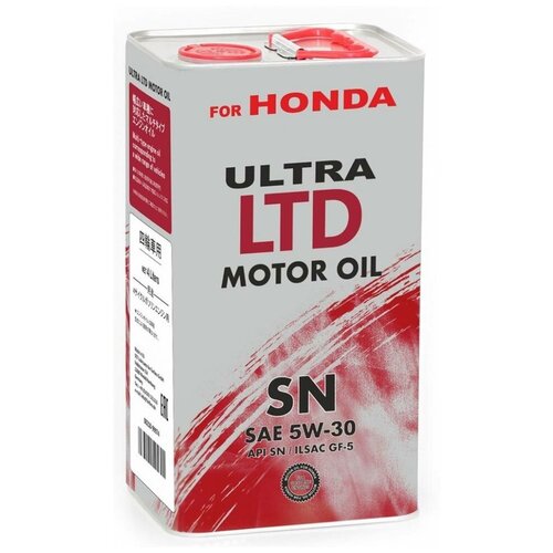 Масло моторное Honda Ultra LTD SN/GF-5 5w30 4л. FANFARO