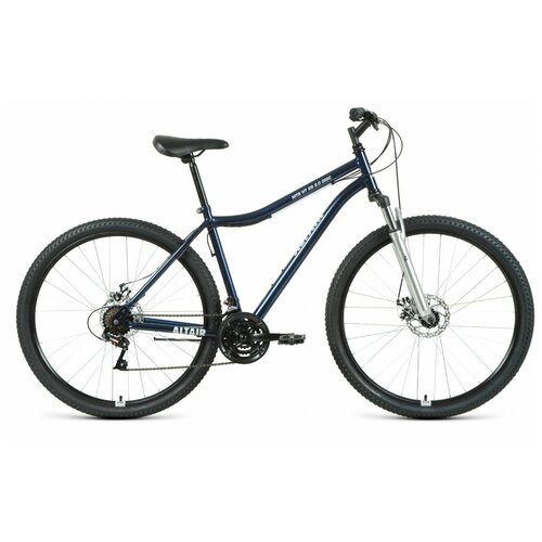 фото Велосипед altair mtb ht 29 2.0 disc (2021) 21 / темно-синий-серебристый 21 ростовка