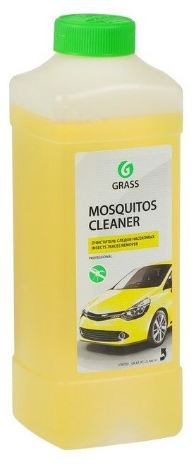 Очиститель следов насекомых Grass Mosquitos Cleaner, 1 л, канистра