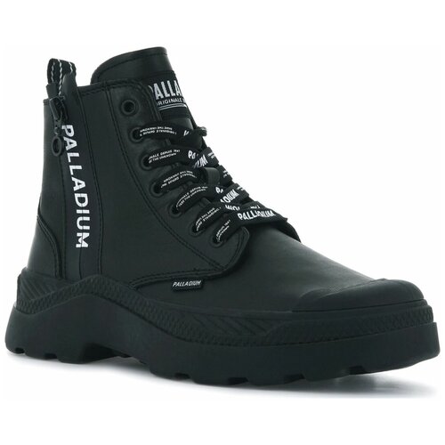 Ботинки женские Palladium Pallakix Hi Zip 76902-008 кожаные черные (41)