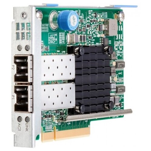 Сетевой адаптер HP 631FLR-SFP28 (817709-B21), green разное hpe bcm57414 ethernet 10 25gb 2 port sfp28