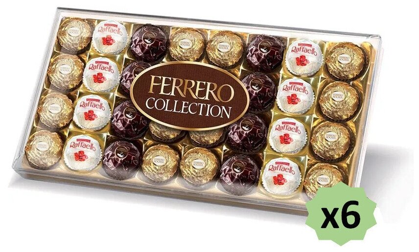 Конфеты Ferrero Collection Т32 Ферреро Коллекция, 359 г х 6 шт