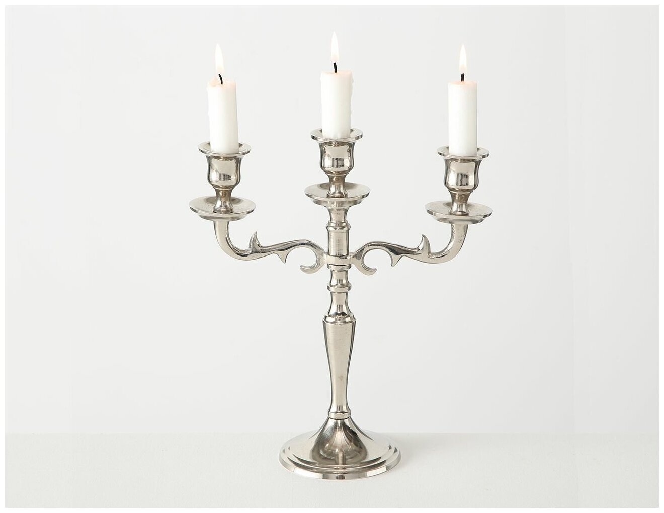 фото Boltze Подсвечник-канделябр на 3 свечи Авиньон 26 см 1222900