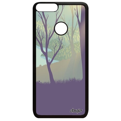 фото Защитный чехол для телефона // huawei p smart 2018 // "лесные розы" дизайн дерево, utaupia, цветной