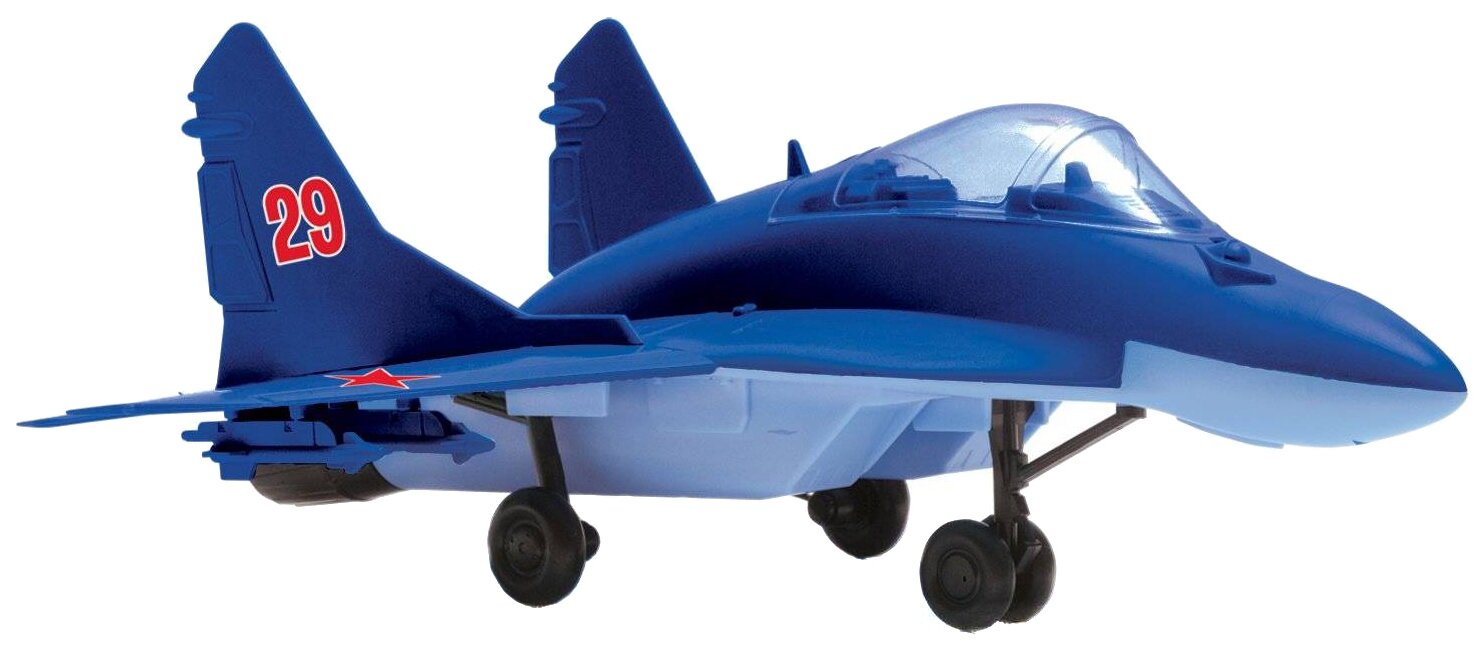 Сборная модель Звезда Российский самолёт истребитель - фото №3