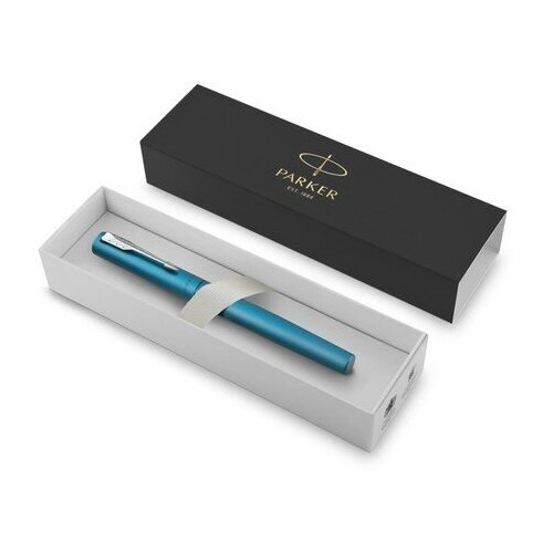 Ручка-роллер Parker VECTOR хL TEAL, тонкая 0.8мм, подар/уп 2159776
