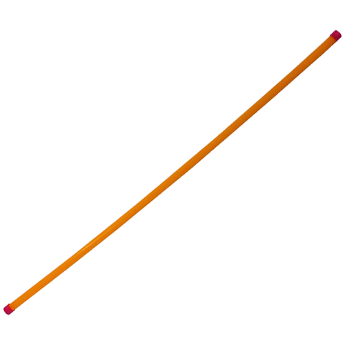 фото Гимнастическая палка пластиковая 100 см цвет оранжевый a-store 24