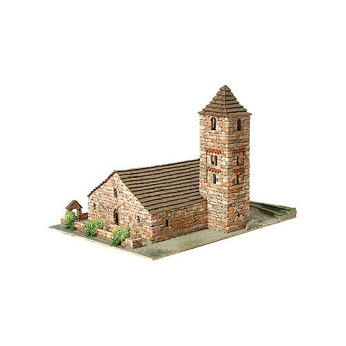 Сборная модель из керамики Domus Kits (Испания), Церковь Сан Жуан Де Бои, М.1:87 сборная модель из керамики domus kits испания деревенский дом 11 масштаб 1 50 dms40308