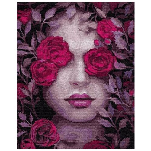 Картина по номерам Сон в розах, 40x50 см