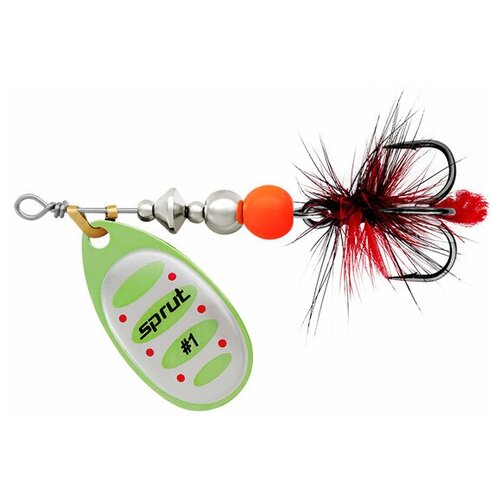 фото Блесна вращающаяся sprut alba ball system #1 ls
