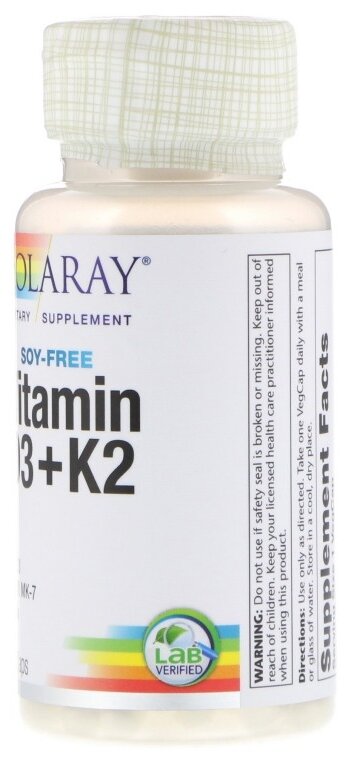 Vitamin D3 + K2