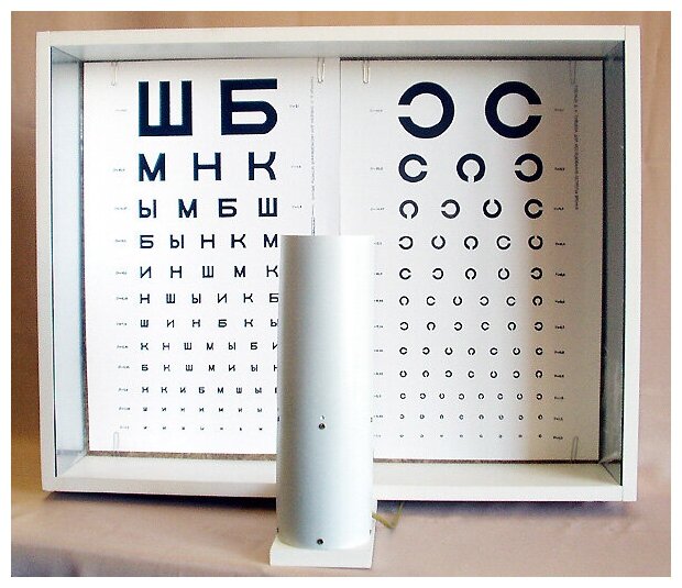 Офтальмологическая таблица для проверки зрения купить - купить по низкой цене на