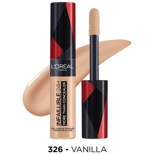 L'Oreal Paris Консилер Infaillible, оттенок 326 ванильный, , 1