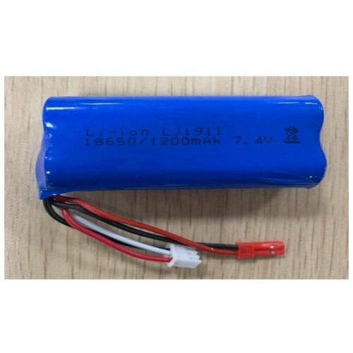 Аккумулятор Li-Po 1200mAh, 7.4V JST для Huina 1592