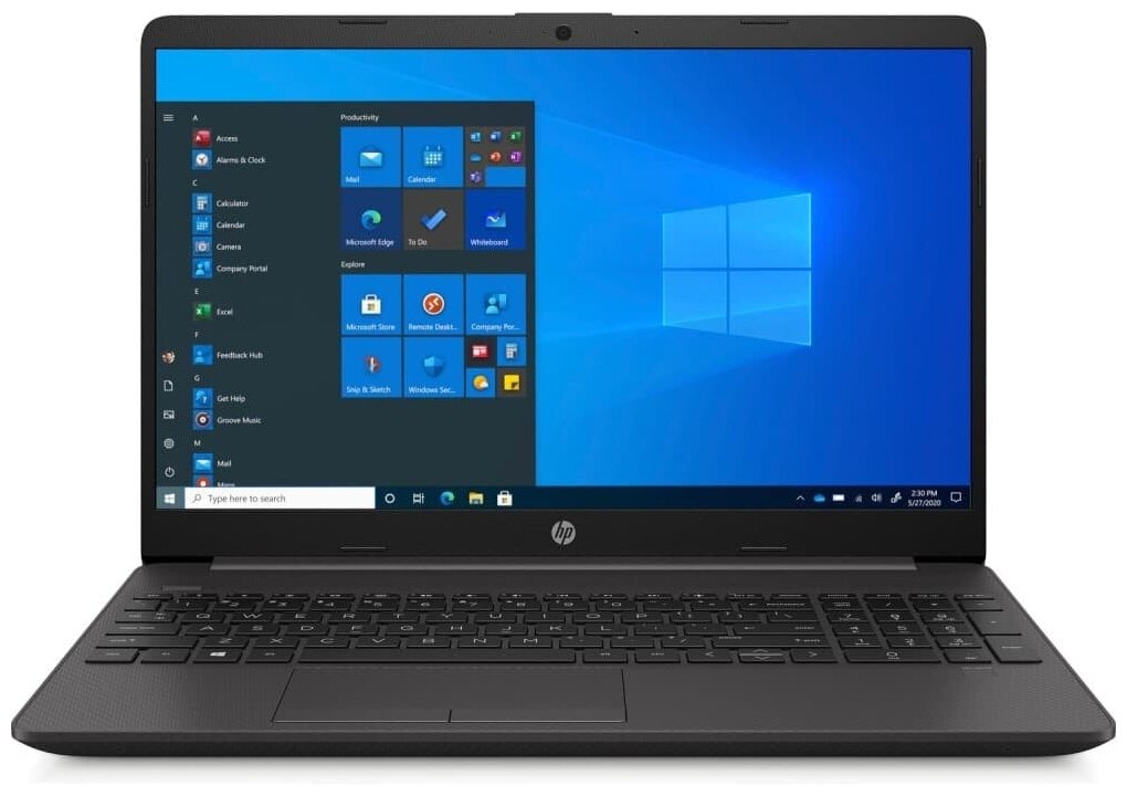 Ноутбук HP 250 G8 32M39EA (Intel Core i7-1165G7 2.8 GHz/8192Mb/512Gb SSD/Intel Iris Xe Graphics/Wi-Fi/Bluetooth/Cam/15.6/1920x1080/DOS)