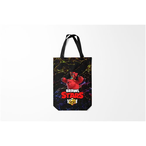 фото Сумка-шоппер / 31х42 см / геймерам / brawl stars nita burnettie