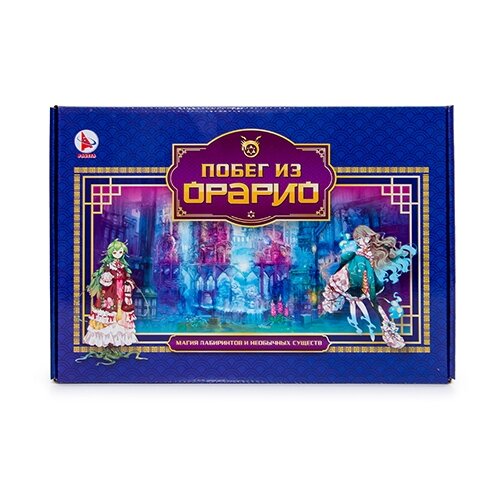 Купить Игра Побег из Орарио.для развития памяти и внимания с карточками Р3308, Ракета, unisex