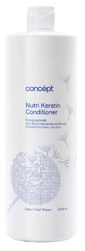 Concept Кондиционер для восстановления волос (Nutri Keratin conditioner), 1000 мл