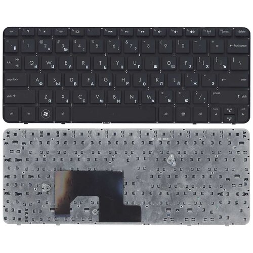 Клавиатура для ноутбука HP Compaq Mini 210-3000 200-4000 черная без рамки 78000₽