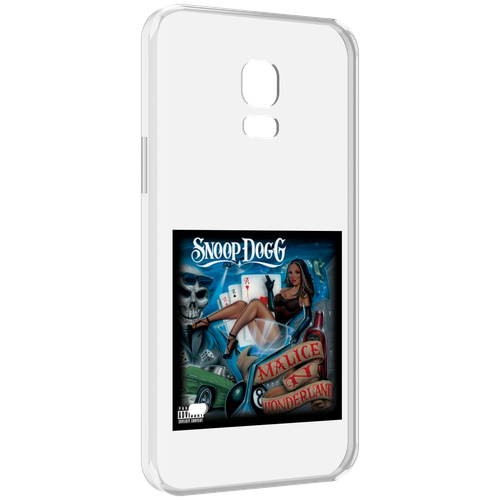 Чехол MyPads Snoop Dogg MALICE N WONDERLAND для Samsung Galaxy S5 mini задняя-панель-накладка-бампер