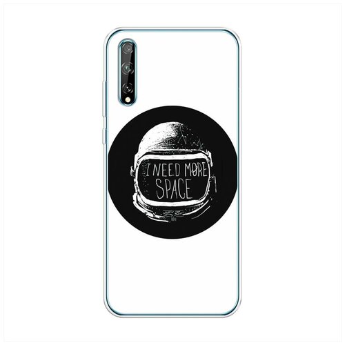 фото Силиконовый чехол "i need more space" на huawei p smart s / хуавей п смарт с case place