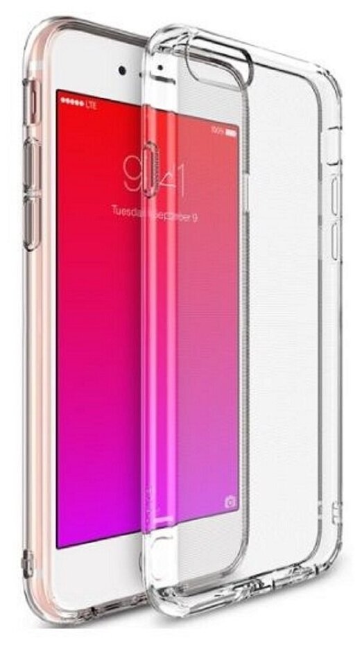 Чехол силиконовый для APPLE IPHONE 6 / 6S прозрачный