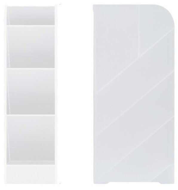 Подставка-органайзер Deli для канцелярских принадлежностей, 8932White, 5 отделений, белый