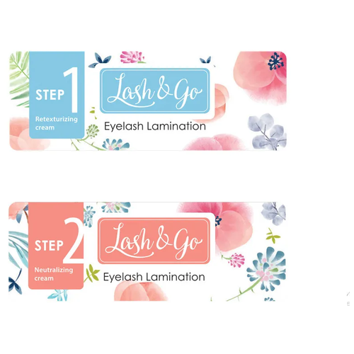 Lash&Go Составы для ламинирования ресниц (набор - 1 и 2 составы)
