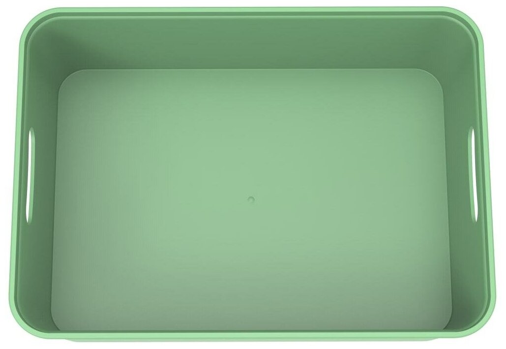 Органайзер для хранения Spaceo 23x13x32 см пластик цвет зелёный - фотография № 2