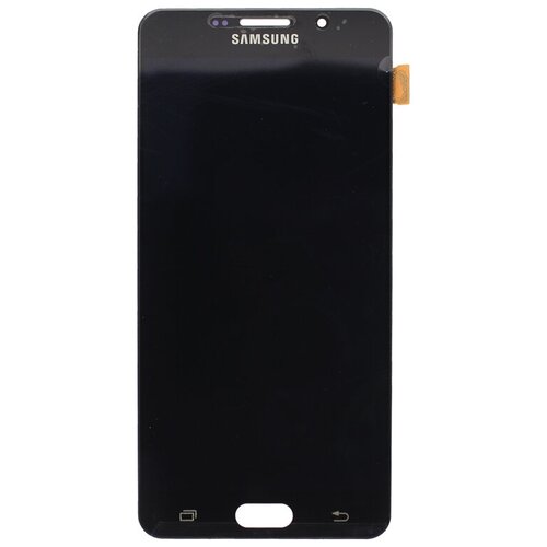 Дисплей для Samsung A710F Galaxy A7 (2016) в сборе с тачскрином (черный) (AMOLED) экран дисплей для samsung j120gm ds galaxy j1 2016 в сборе с тачскрином золотой amoled