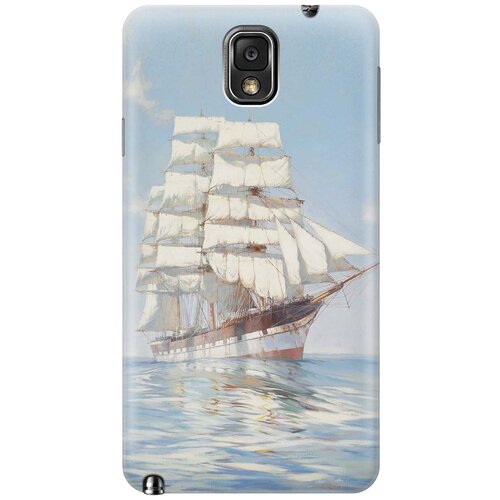 фото Re:pa накладка transparent для samsung galaxy note 3 с принтом "идеальный парус"