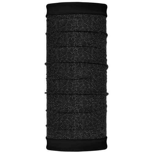 фото Шарф-труба buff reversible polar muscary graphite, уф-защита, размер one size, серый, черный