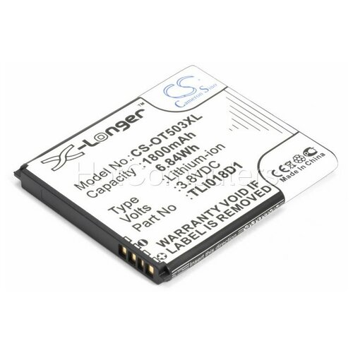 Аккумуляторная батарея для Alcatel One Touch 5038D POPD5 (TLI018D1)