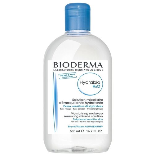 Bioderma Hydrabio H2O мицеллярная вода, 500 мл bioderma набор очищение и уход за обезвоженной кожей bioderma hydrabio