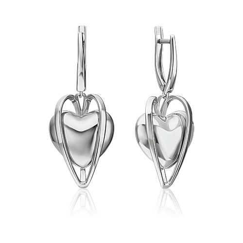 PLATINA jewelry Серьги из cеребра 925 пробы 02-4929-00-000-0200