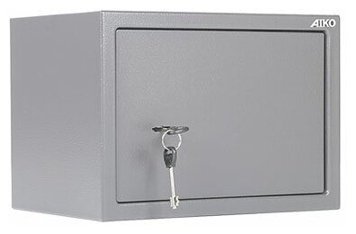 Сейф мебельный металлический АIKO T-250 KL для хранения денег и документов в доме, квартире или офисе с ключевым замком