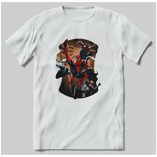 фото Футболка с принтом spider man - 174 brut-shop