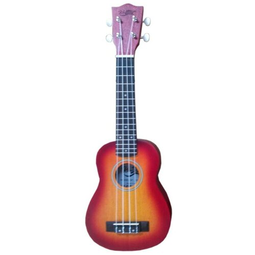 epiphone les paul ac el ukulele heritage cherry sunburst электро акустическое укулеле цвет вишнёвый санбёрст Укулеле сопрано Kaimana UK-21 CS