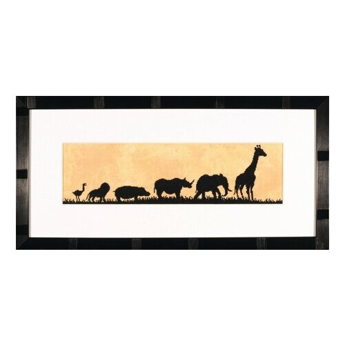 фото Набор для вышивания parade of wild animals lanarte (арт.35115) lanarte pn-0008168