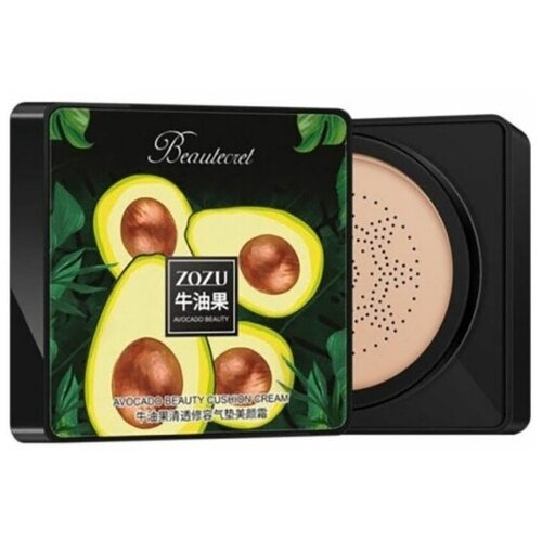 ZOZU Avocado Тональный ВВ крем кушон с маслом авокадо для лица увлажняющий консилер коллаген для проблемной кожи дневной крем для лица
