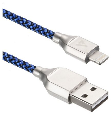 Кабель Lightning / USB Type-A ACD Titan (ACD-U927-P5L) 1м, сине-черный