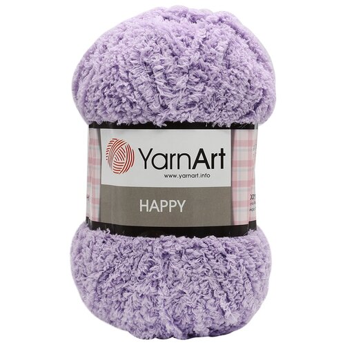 Пряжа YarnArt Happy, 100 % полиэстер, 100 г, 175 м, 4 шт., 777 175 м