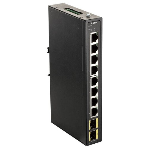 Коммутатор D-Link DIS-100G-10S DIS-100G-10SA 8G 2SFP неуправляемый коммутатор d link dis 100g 10s a2a