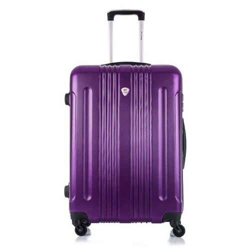 фото L'case чемодан l'case bangkok l 73х50х29см (26) со съемными колесами, фиолетовый