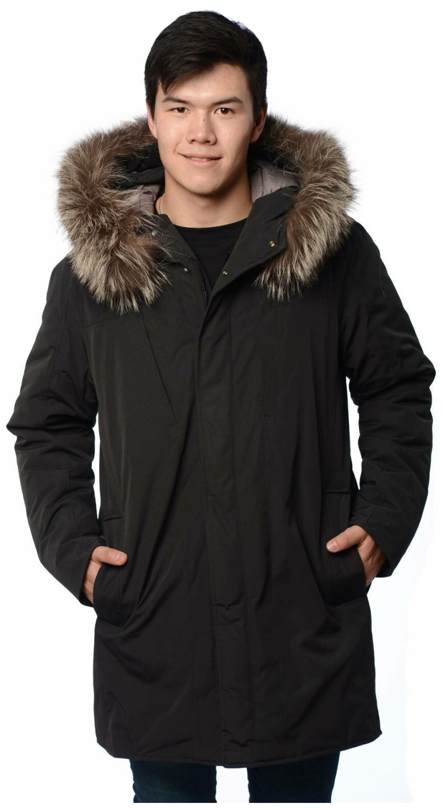 Зимняя куртка мужская CLASNA 038 размер 52 
