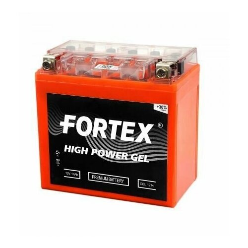 Аккумуляторная батарея FORTEX GEL 1214 12V14AH п. п. (YTX14-BS)