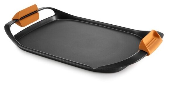 Сковорода гриль гладкая с антипригарным покрытием SmartCLICK 42 x 28 см