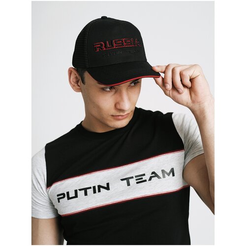 фото Бейсболка putin team (с сеткой) 56-57