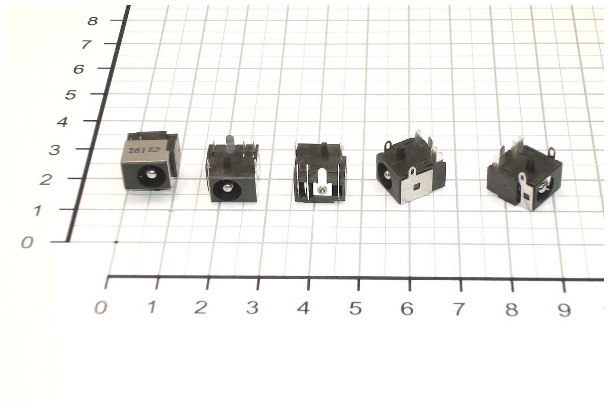 Разъем зарядки для ноутбука Acer Aspire 1350, Ferrari 3000, 3000LMI, 3200, 3400, 4000, TravelMate 2700, 4500, Asus A2500H, Dell Inspiron 1000, 1200